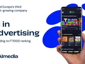 THE FINANCIAL TIMES NAMES ALMEDIA THIRD FASTEST-GROWING COMPANY IN EUROPE, NUMBER ONE IN ADVERTISING