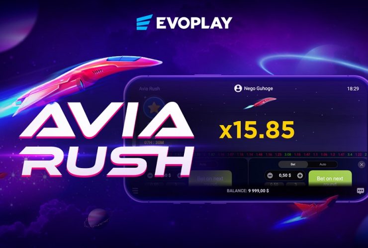 evoplay-expands-crash-game-portfolio-with-avia-rush