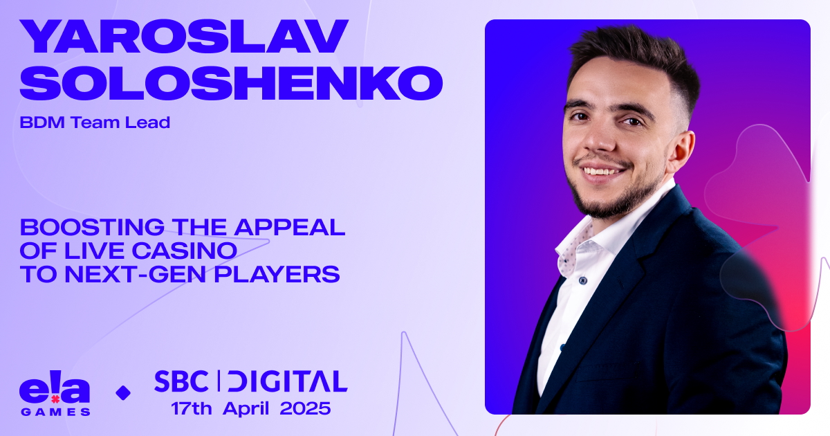 ela-games’-yaroslav-soloshenko-to-speak-at-the-sbc-digital-conference-2025