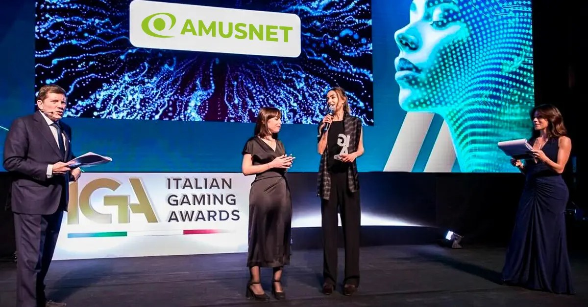 amusnet-named-content-provider-of-the-year-at-the-italian-gaming-awards-2025