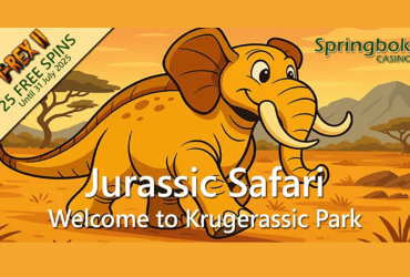 springbok-casino-unveils-“krugerassic-park”-featuring-dino-wilds-to-celebrate-jurassic-world:-rebirth-sequel-–-plus-25-free-spins-on-t-rex-2-slot