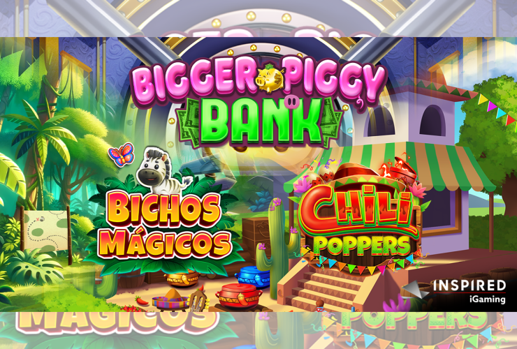inspired-entertainment-introduces-three-new-igaming-slot-releases-this-july:-chili-poppers,-bichos-magicos-&-bigger-piggy-bank