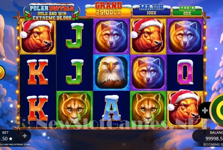 booming-games-powers-into-winter-with-polar-buffalo-hold-and-win-extreme-25,000!