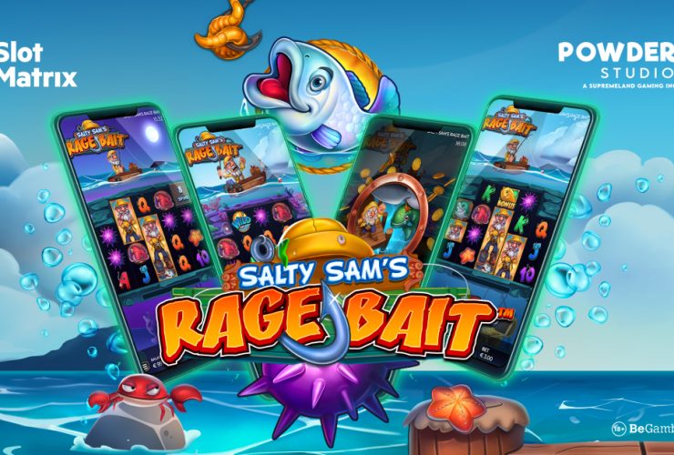 high-voltage-reels:-slotmatrix-debuts-salty-sam’s-rage-bait