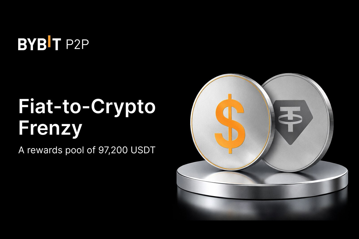 Bybit Launches Fiat-to-Crypto Frenzy With 97,200 USDT Rewards