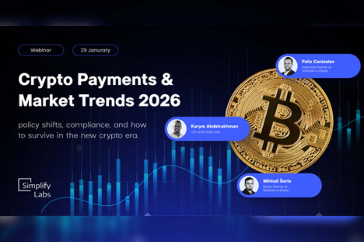 Crypto Payments & Market Trends 2026: Policy Shifts, Compliance, and How to  Survive in the New Crypto Era – upcoming webinar by Simplify Labs - News,  Events, Advertising Options