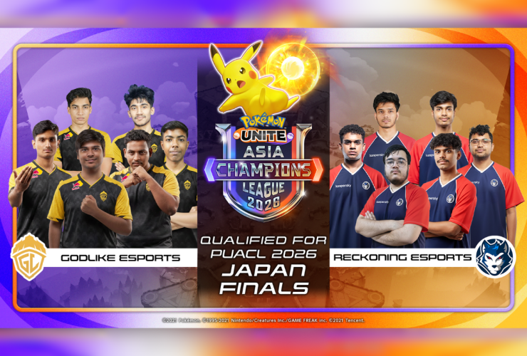 reckoning-esports-and-godlike-esports-to-represent-india-at-the-pokemon-unite-asia-champions-league-2026-in-japan