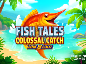 new-fish-tales-colossal-catch:-link-&-loot-released-by-booming-games