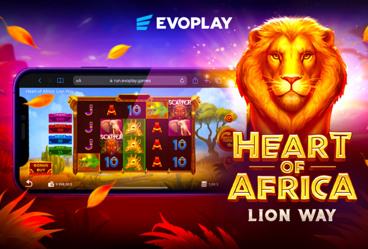 evoplay-embarks-on-a-heart-of-africa:-lion-way