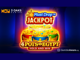3-oaks-gaming-adds-must-drop-jackpot-mechanic-to-4-pots-of-egypt-slot