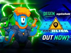 degen-studios-launches-bob-the-alien-slot-under-degen-powered-with-spinlab