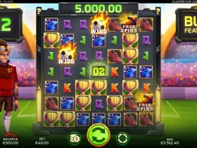 caleta-gaming-launches-cluster-cup-high-volatility-football-themed-slot