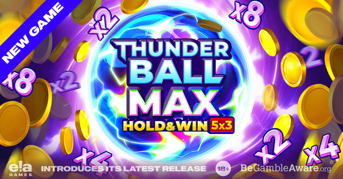 ela-games-releases-thunder-ball-max-slot-with-10,000x-max-win