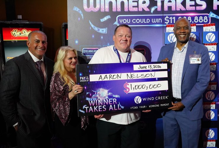 wind-creek-hospitality-celebrates-“winner-takes-all”-champion-after-$1-million-win,-chance-at-up-to-$11.8-million