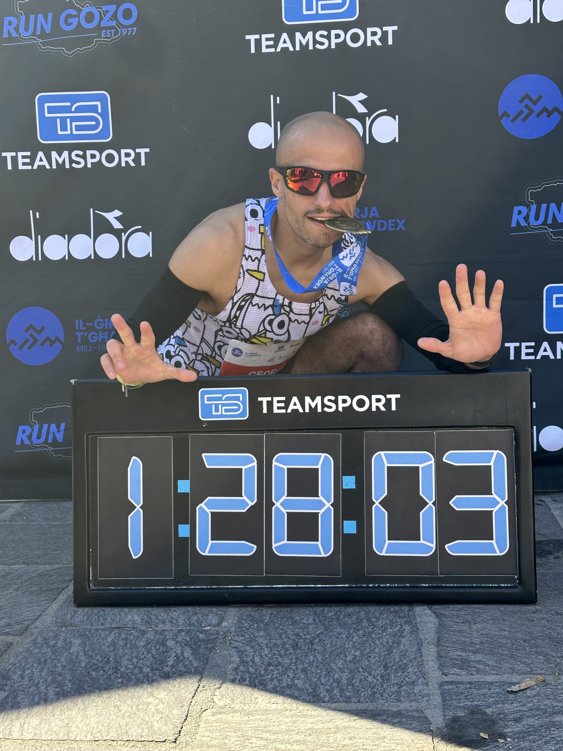 4 AM Alarms and Family Long Runs: How George Abela Logged 670 km to Claim a Podium Spot