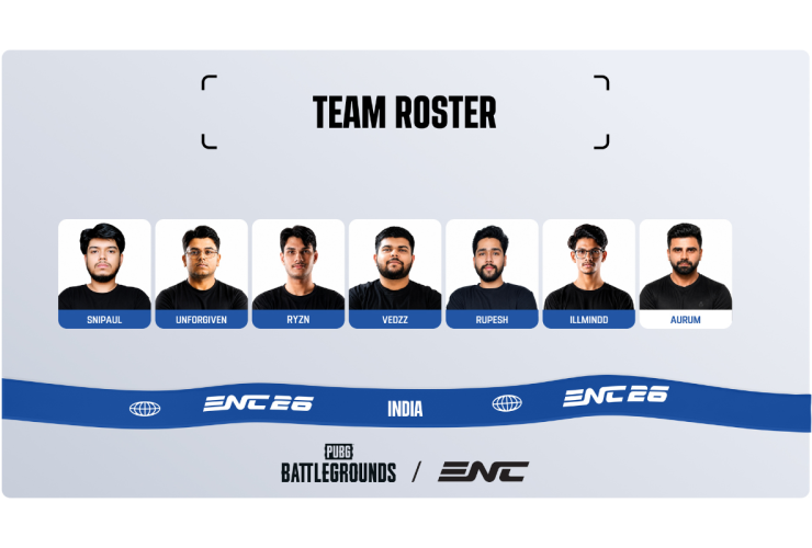 nodwin-names-team-india-roster-for-pubg:-battlegrounds-at-enc-2026